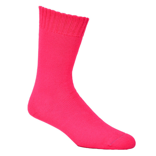 Bamboo Textiles - Extra Thick Bamboo Socks - Hot Pink