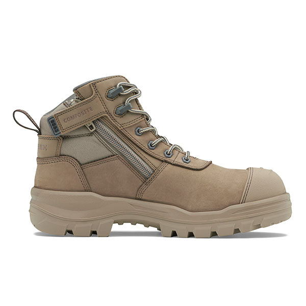Blundstone - ROTOFLEX-TPU COMP SAFETY – 5 inch ZIP L/UP_STONE-8553