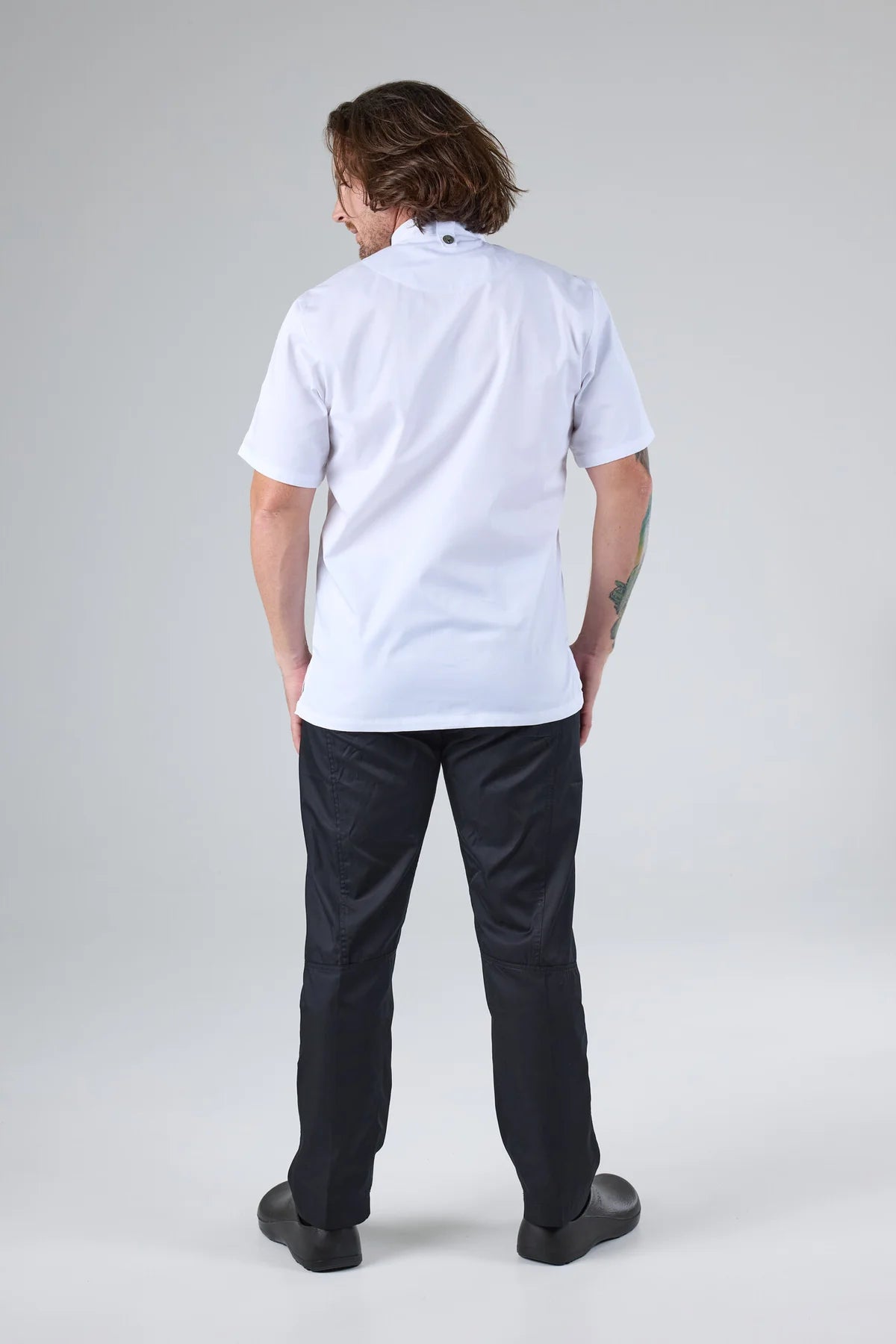 Chef Works - Cannes Press Stud Chef Jacket- White - SSSN