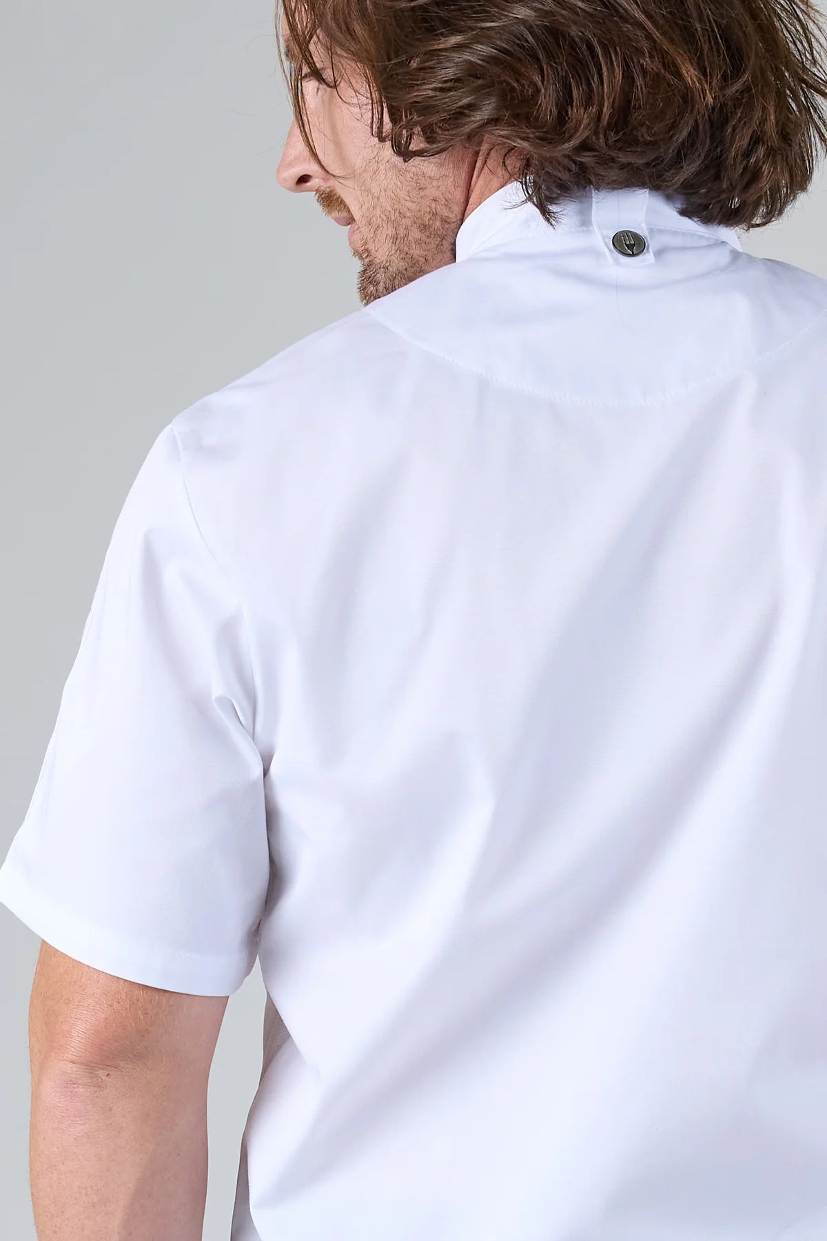 Chef Works - Cannes Press Stud Chef Jacket- White - SSSN