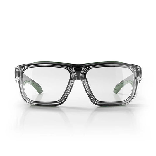 Safestyle - Converts Matte Clear/Green Frame Clear Lens_SPCO1-0002