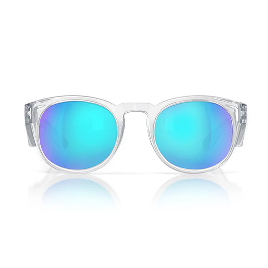 SafeStyle - Cruisers Clear Frame/Mirror Blue Polarised UV400_CRCBP100