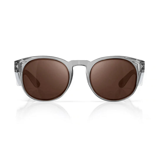 SafeStyle - Cruisers Graphite Frame Brown Polarised Lens-Graphite_CRGBRP100