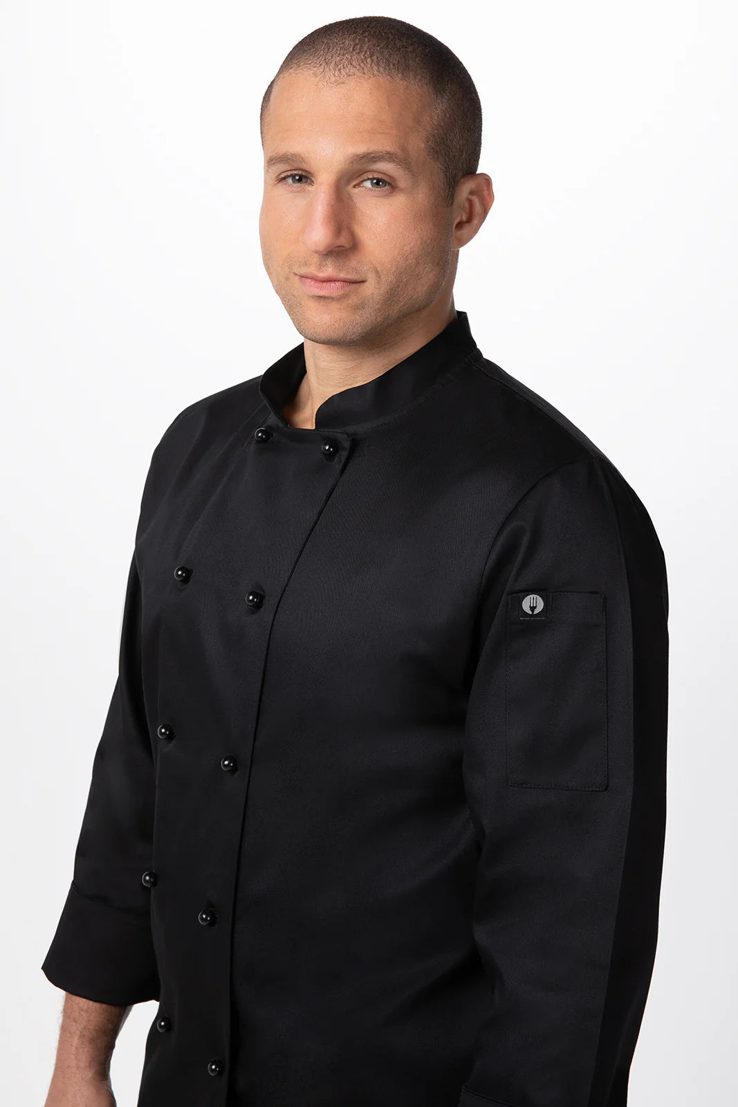 Chef Works - Darling Chef Jacket- Black - DBBL