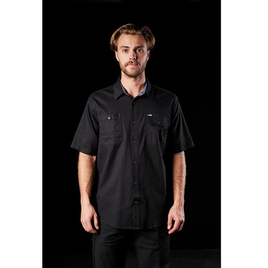 FXD - SSH-1 S/S stretch shirt_Black