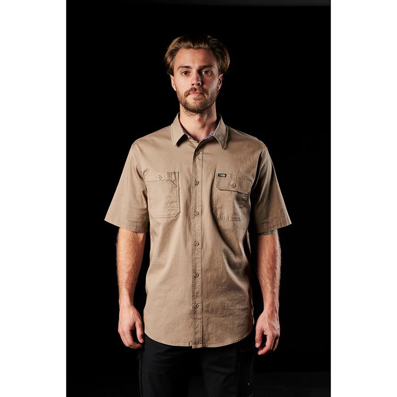 FXD - SSH-1 S/S stretch shirt_Khaki