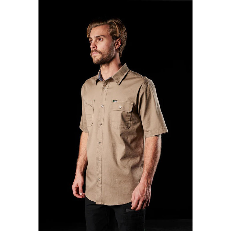 FXD - SSH-1 S/S stretch shirt_Khaki