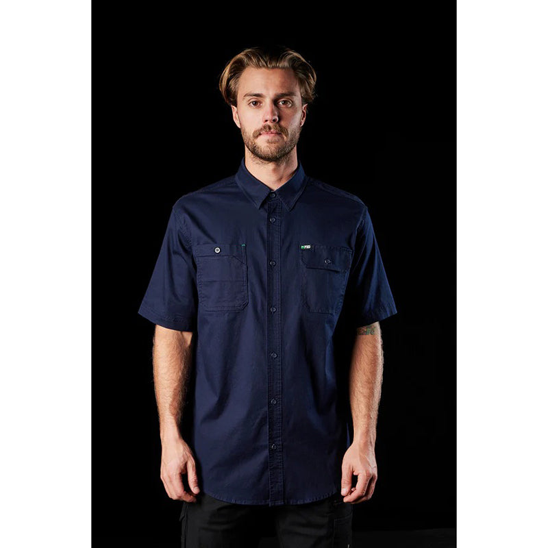 FXD - SSH-1 S/S stretch shirt_Navy