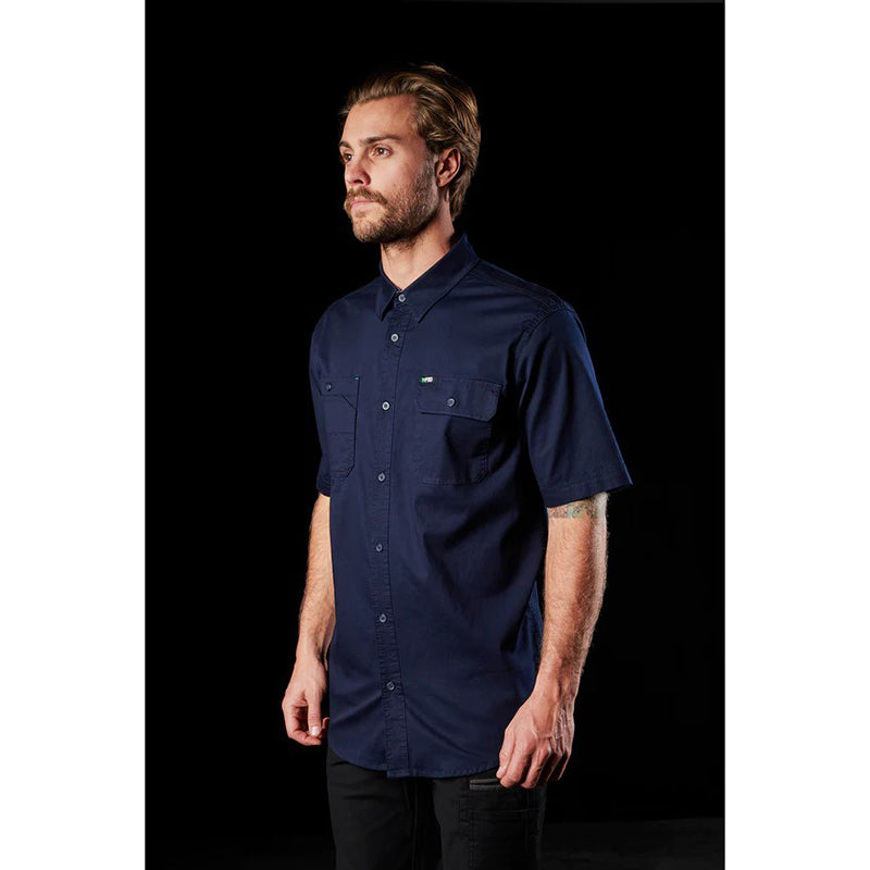 FXD - SSH-1 S/S stretch shirt_Navy