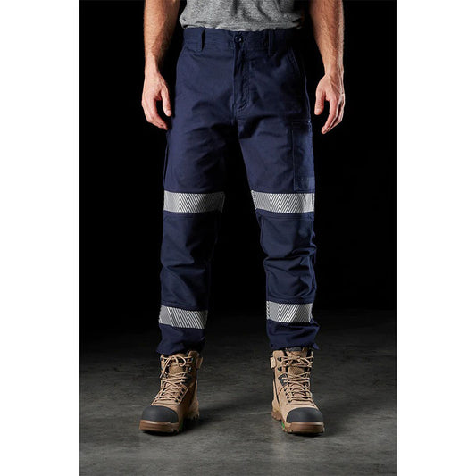 FXD - WP-4T Reflective Stretch Cuffed Work Pants_Navy