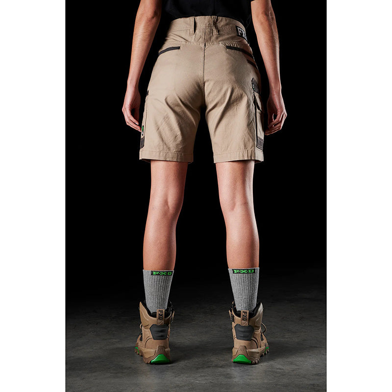 FXD - WS-3W Womens Stretch Cotton Utility Short_Khaki