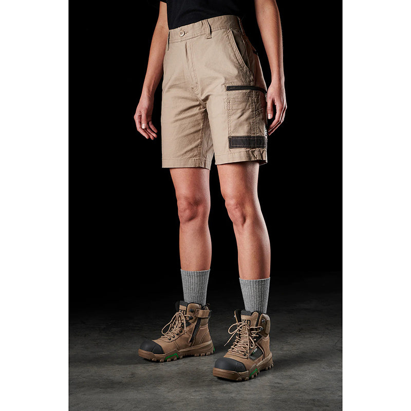 FXD - WS-3W Womens Stretch Cotton Utility Short_Khaki
