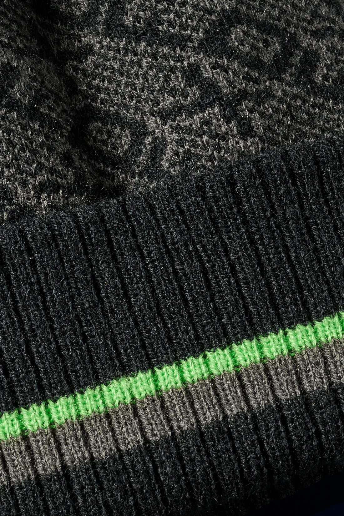 FXD - CP-11 Jacquard Beanie-Black/Grey