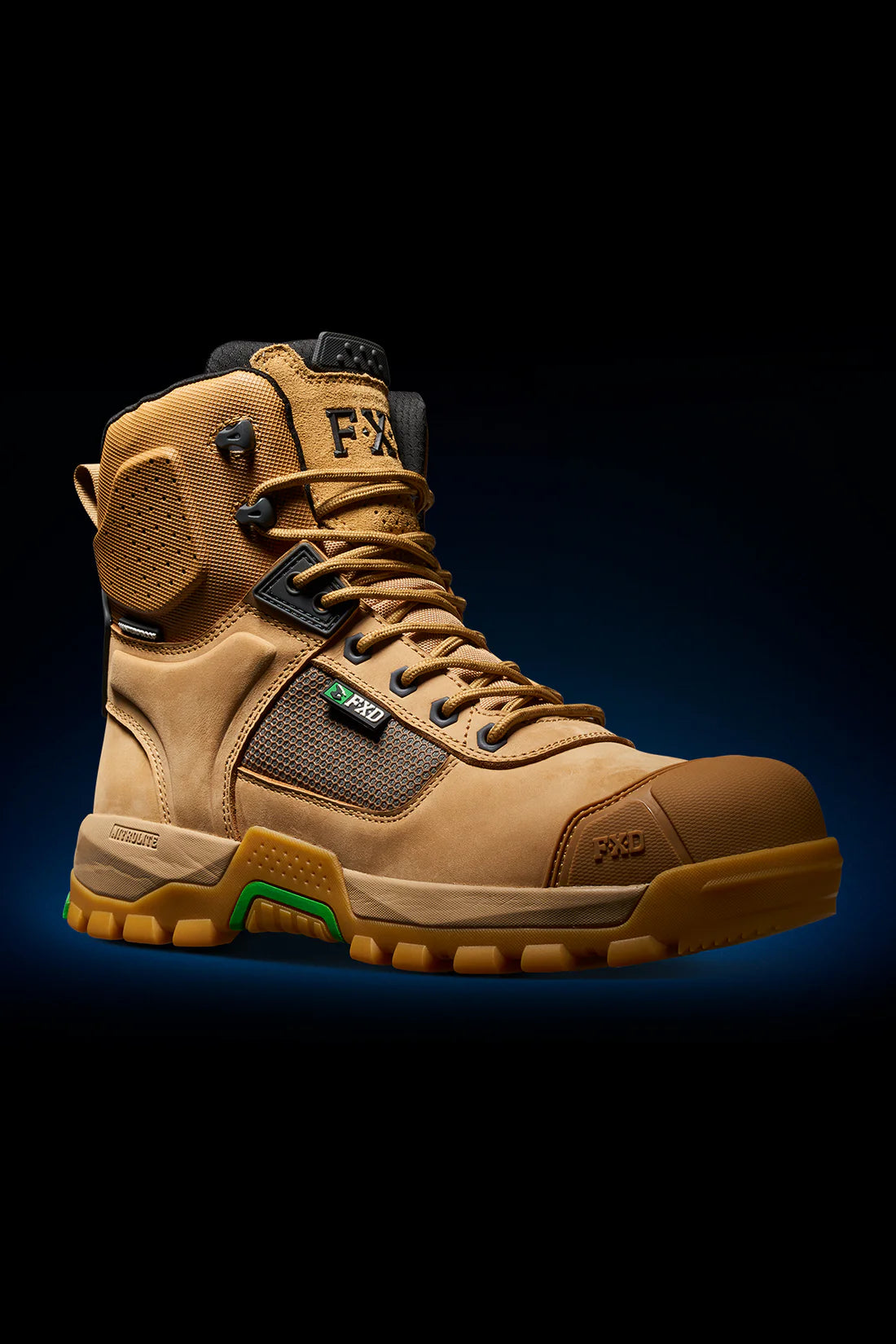 FXD - WB-1WP Waterproof Nitrolite High Cut Work Boot_Wheat