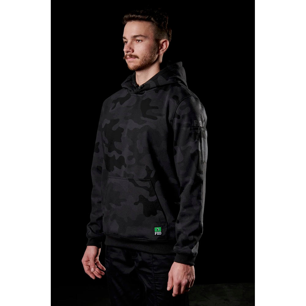 FXD - WF-1 Bonded Membrane Fleece Hoody_Black Camo