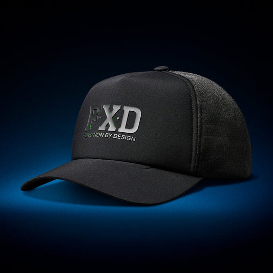 FXD - CP-13 Tech Trucker Cap_Black/big logo