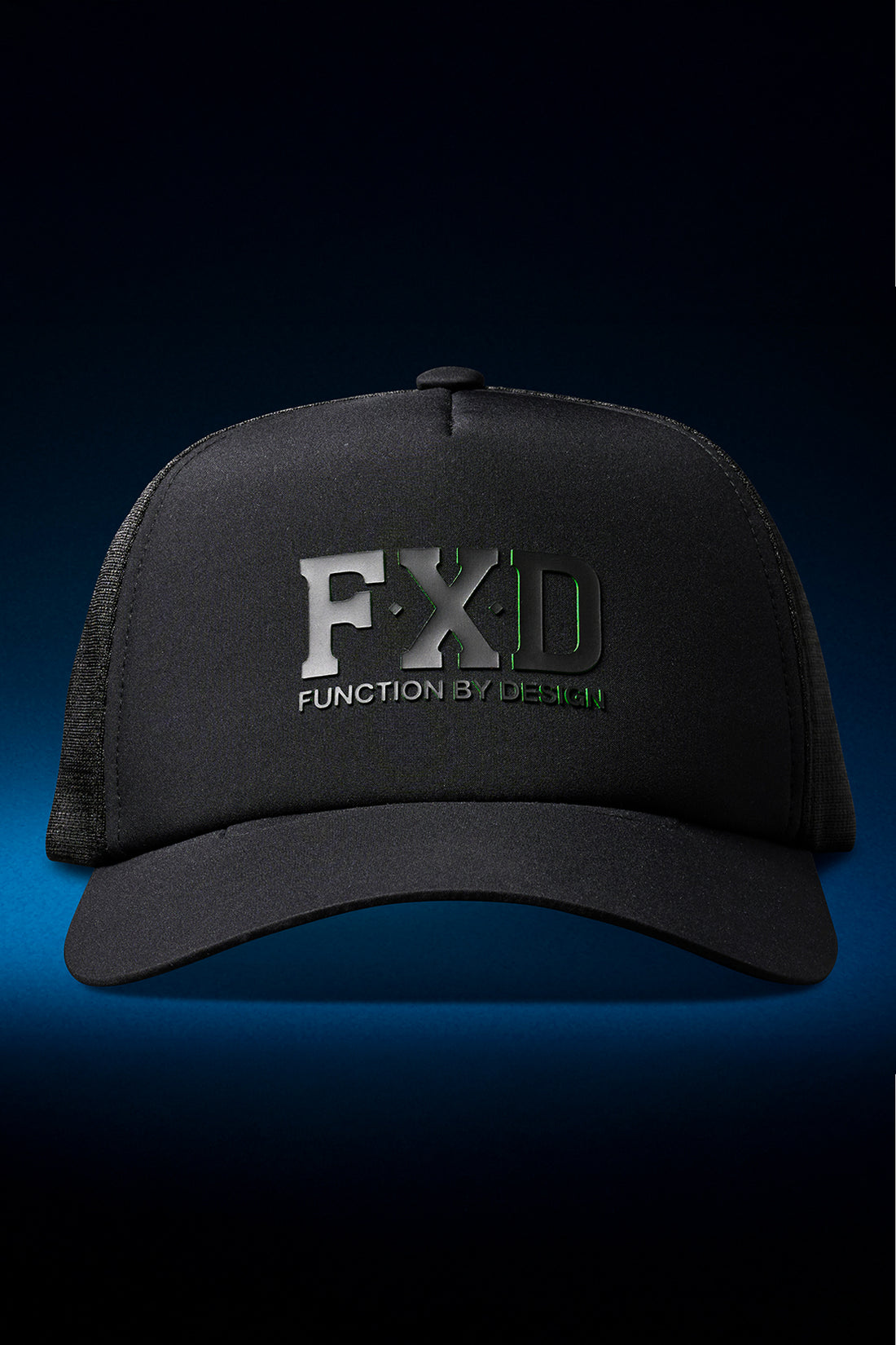 FXD - CP-13 Tech Trucker Cap_Black/big logo