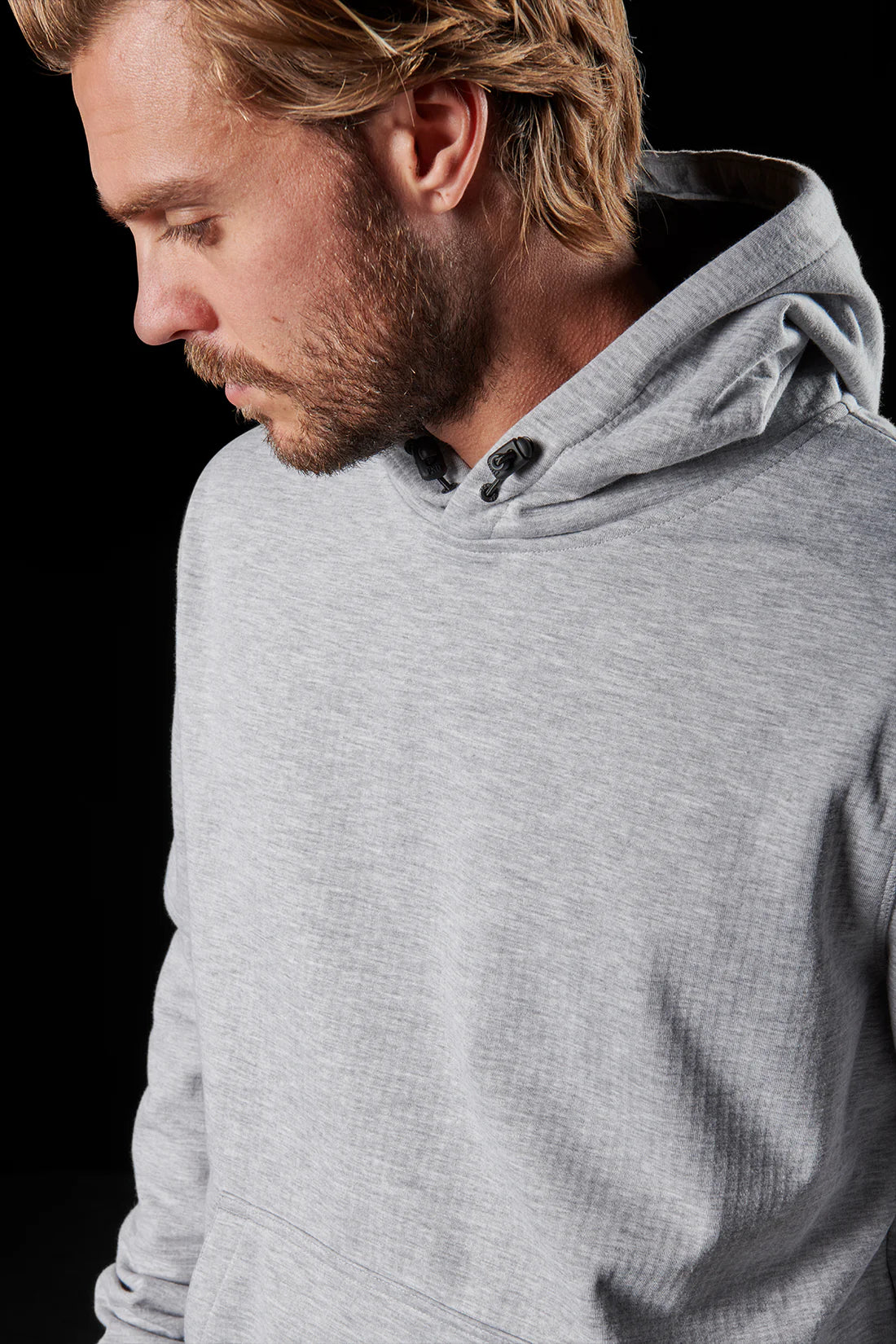 FXD - WF-1 Bonded Membrane Fleece Hoody_Grey Marle
