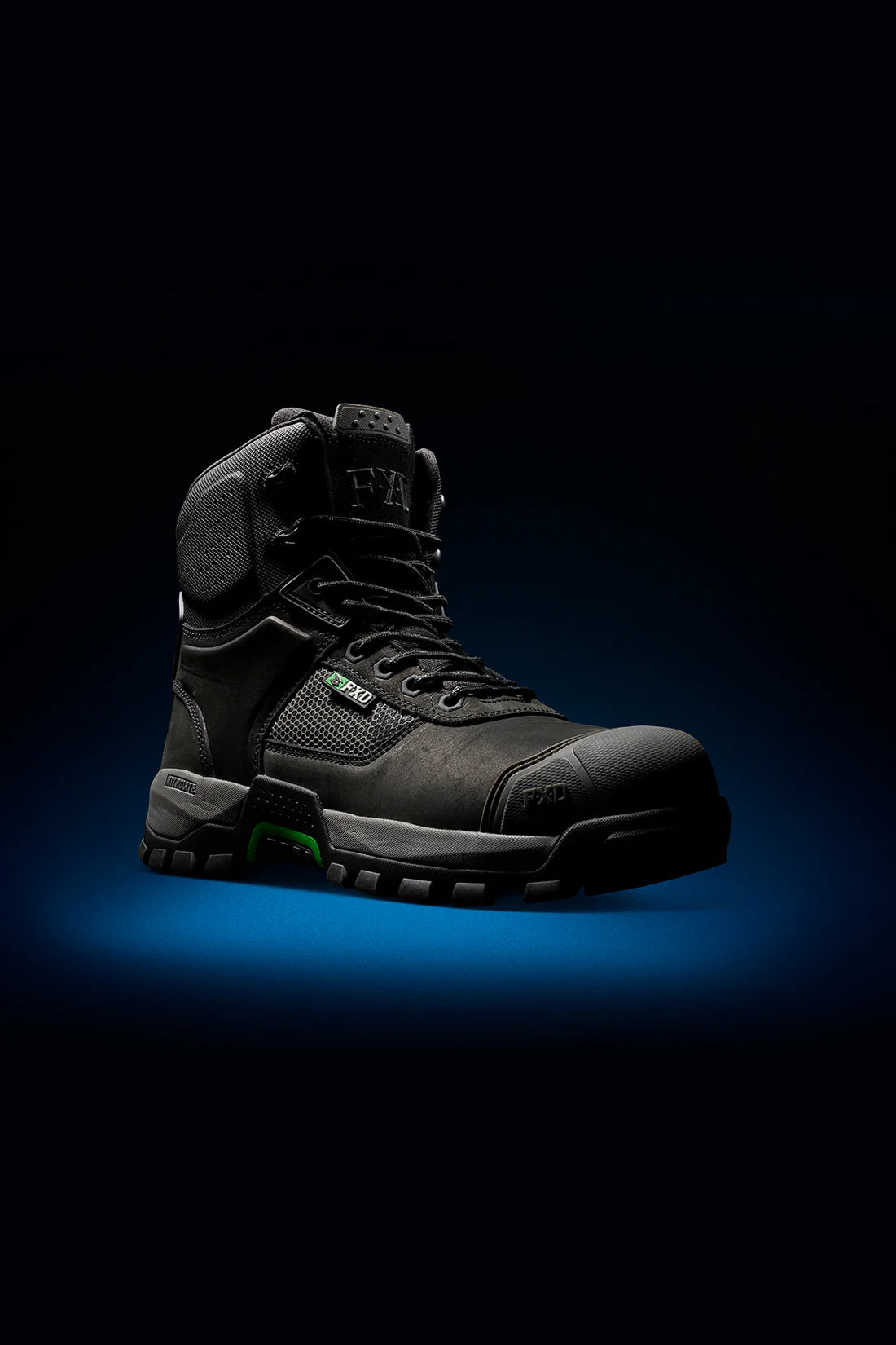 FXD - WB-1 Nitrolite High Cut Work Boot_Black