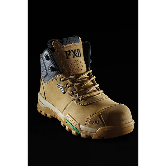 FXD - WB-2 Nitrolite Mid Cut Work Boot_Wheat