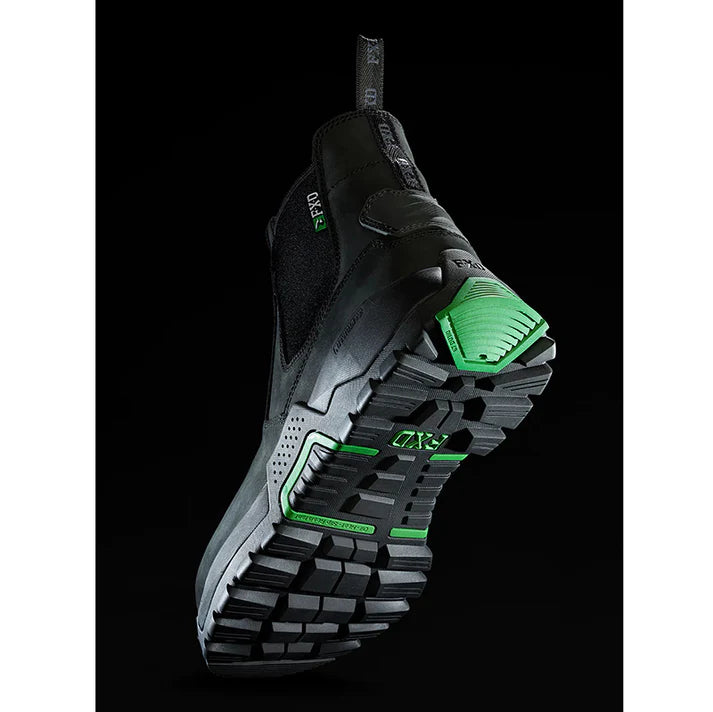 FXD - WB-4 Elastic-sided pull on work boot_Black