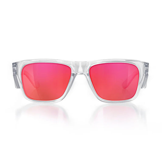 SafeStyle - Fusions Clear Frame/Mirror Red Polarised UV400_FCRP100