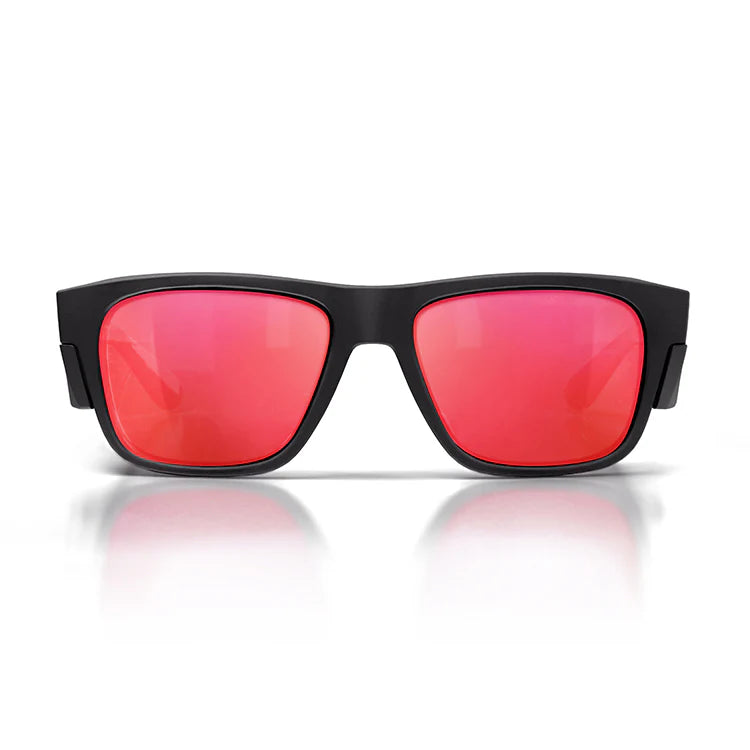 SafeStyle - Fusions Matte Black Frame/Mirror Red Polarised UV400_FMBRP100
