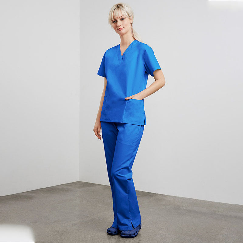 Biz Collection - Classic Scubs-Ladies Pant_Royal - H10620