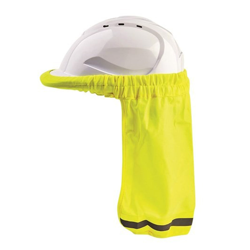 PRO CHOICE - HARD HAT NECK SUN SHADE FLURO YELLOW - HHNSS
