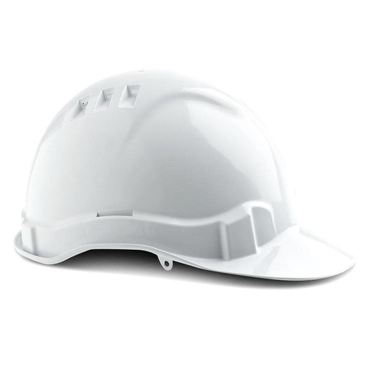 PRO CHOICE - HARDHAT VENTED PUSHLOCK HARNESS V6 - WHITE - HHV6-W