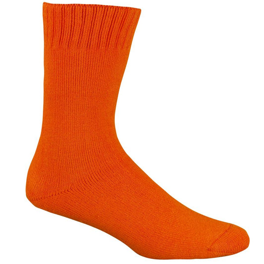 Bamboo Textiles - Extra Thick Bamboo Socks - HV orange