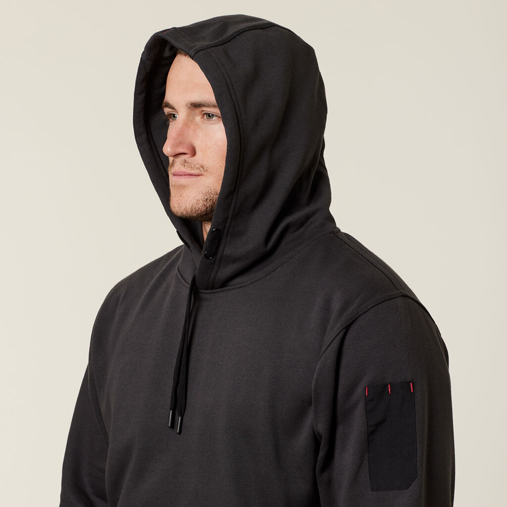 Hard Yakka - PLAIN FLEECE HOODIE_Charcoal - Y19326