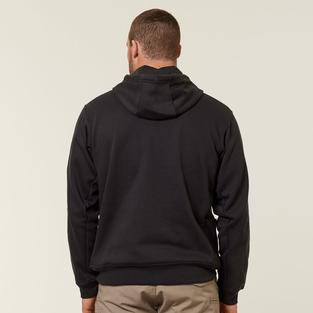 Hard Yakka - PLAIN FLEECE HOODIE_Charcoal - Y19326