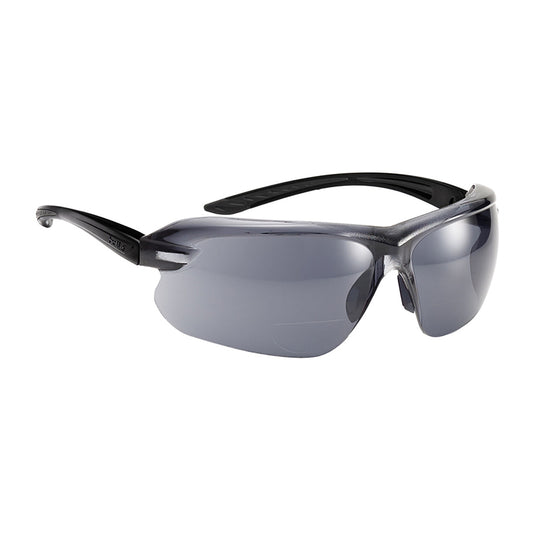 BOLLE - IRI-s DIOPTER Black/Grey Temple AS/AF Smoke Lens +1.5 - IRIDPSF1.5