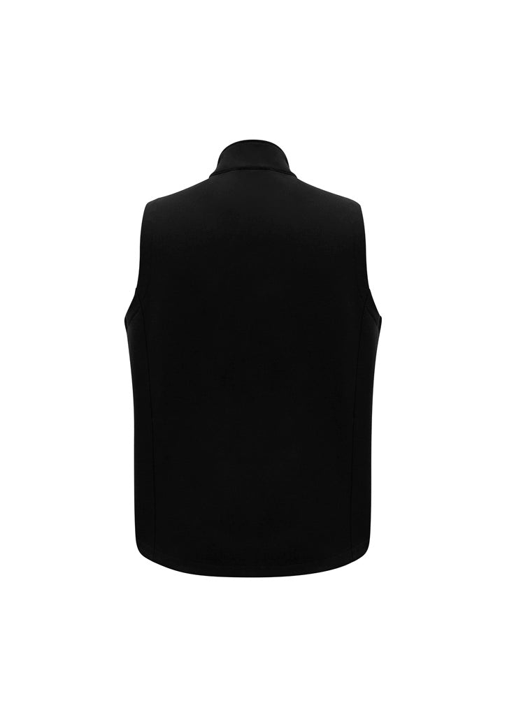 Biz Collection - Apex Mens Softshell Vest_Black - J830M