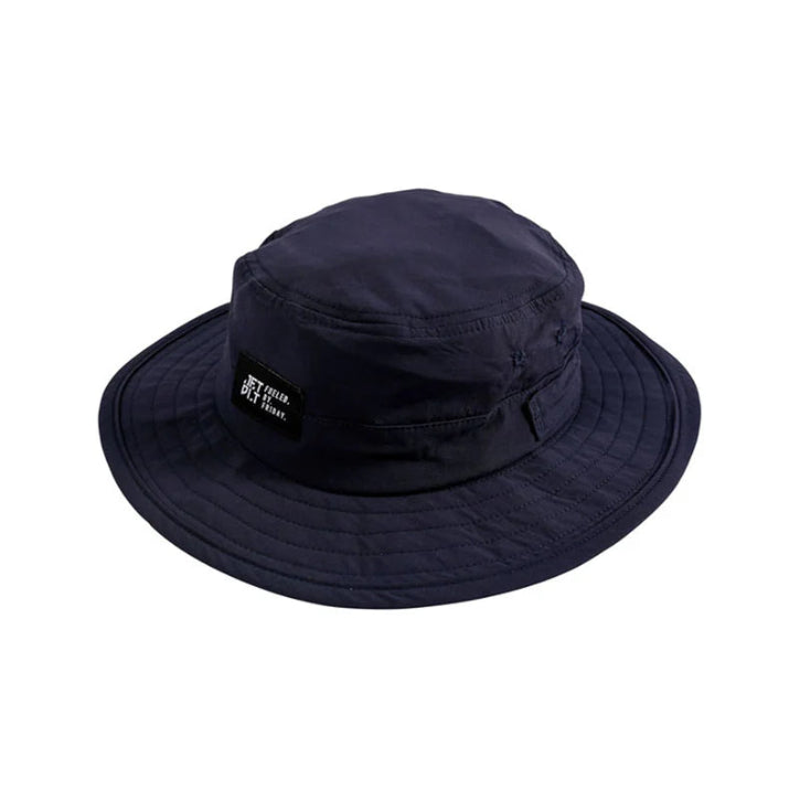 Jet Pilot - JET LITE MENS WIDE BRIM HAT-Navy_JPW74
