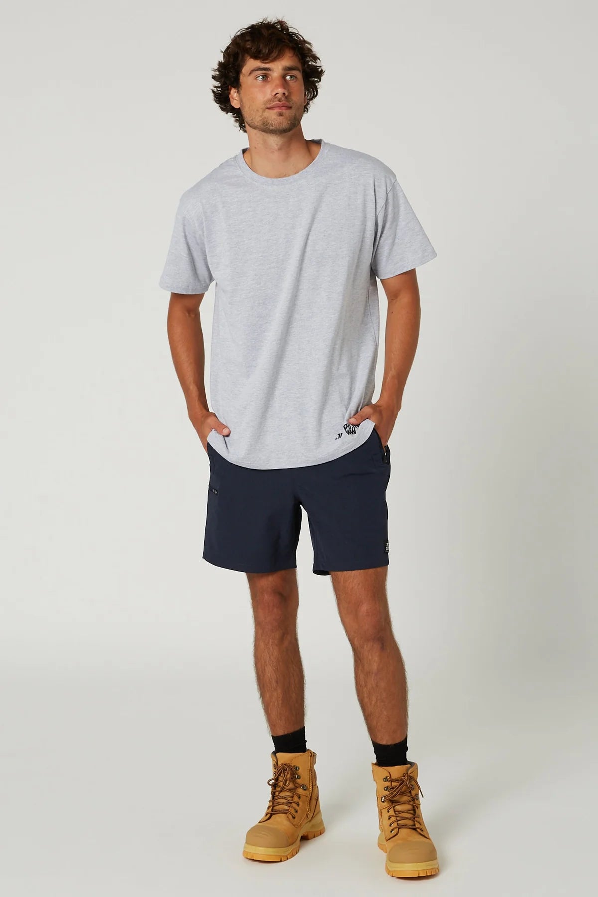 Jet Pilot - HYBRID JETLITE MENS SHORT-Navy_JPW76