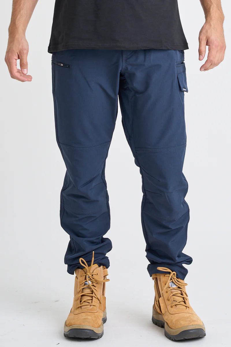 Jet Pilot - ELASTIC MENS WAIST PANT-Navy_JPW83