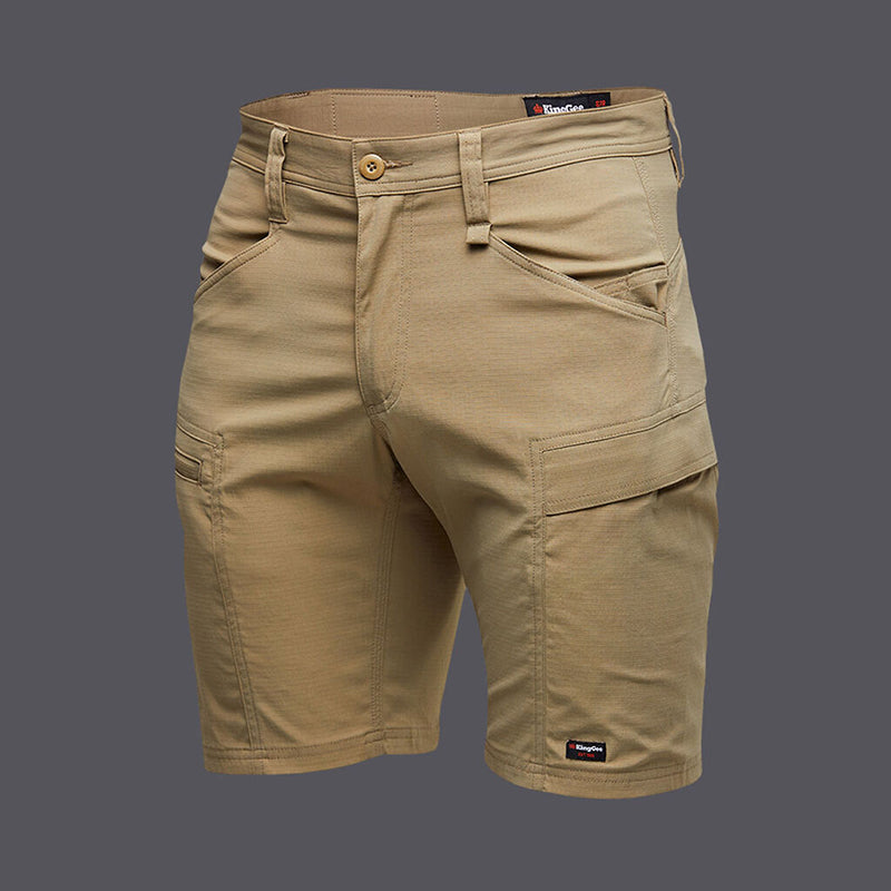King Gee - DRYCOOL CARGO SHORT_Dune - K17013