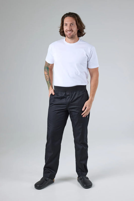 Chef Works - Lightweight Slim Chef Pants- Black - PBN01
