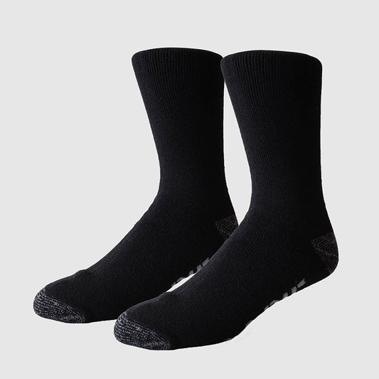 Tradie Mens 2pk Wool Sock_Black - M22546SJ -Black