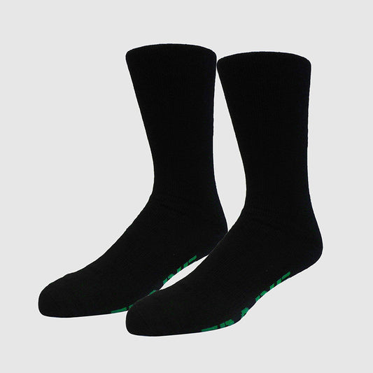 Tradie Mens 2pk Bamboo Sock_Black - M22559SJ -Black