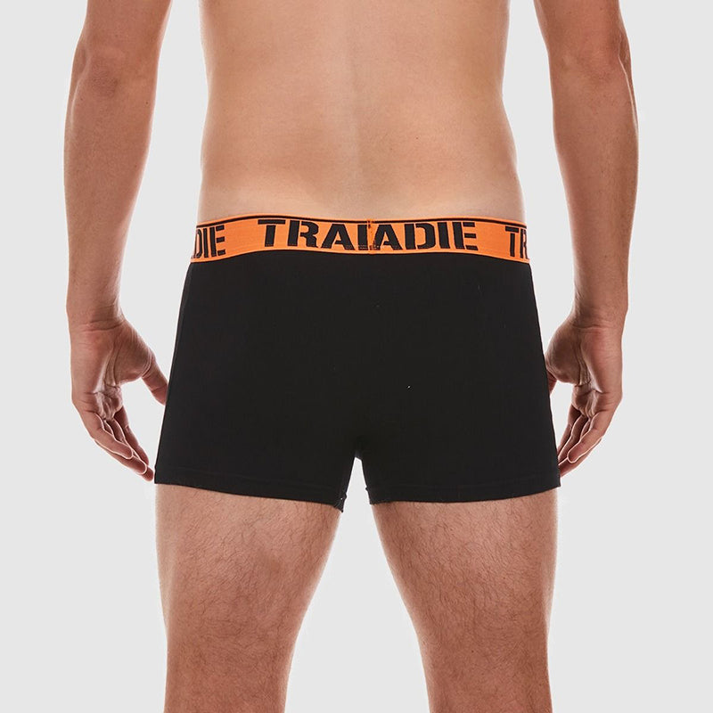 Tradie Mens 3pk Trunk_Black - MJ1194WK3 -Fluro Brights