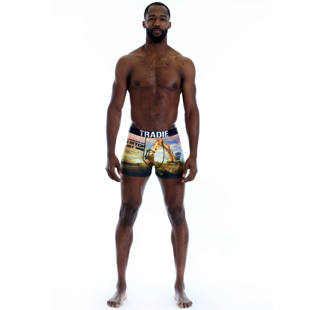 Tradie - Mens Work and Surf Trunk-99 Problems design_MJ3238SK