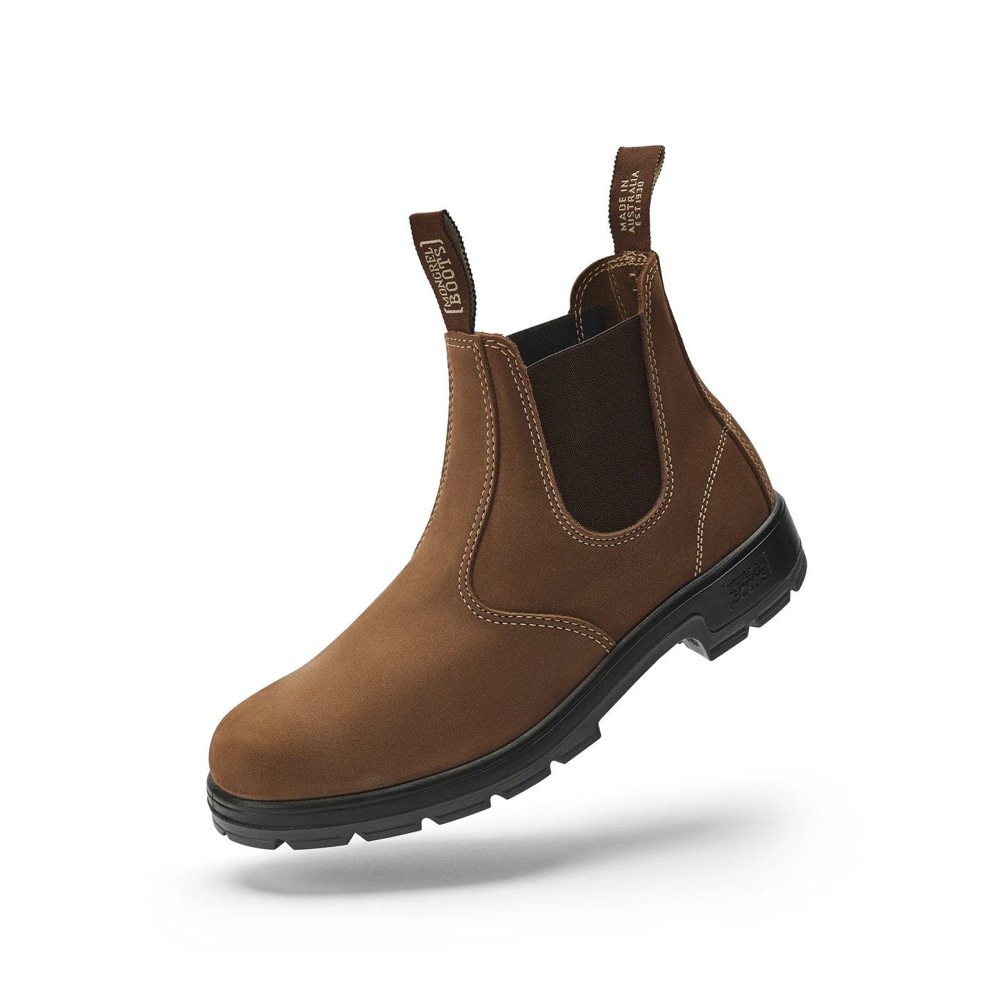 Mongrel - K9 Non-Safety Elastic Sided Boot-Vintage Brown_K91070