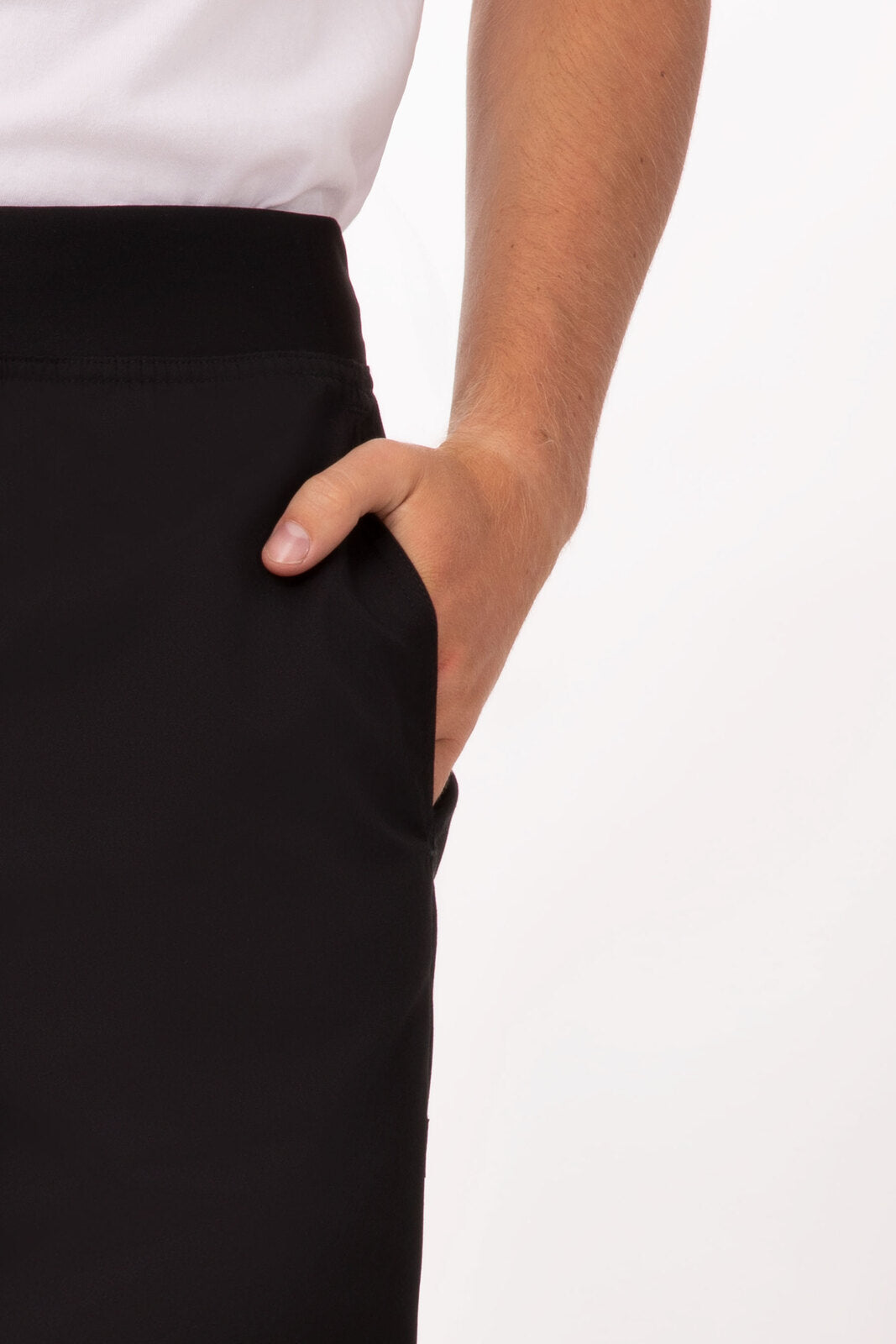 Chef Works - Lightweight Slim Chef Pants- Black - PBN01