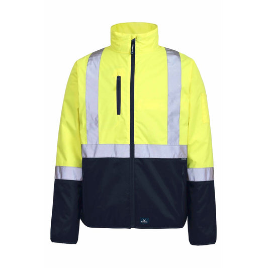 Rainbird - ADULTS PILOT JACKET WITH TAPE-FLUORO YELLOW/NAVY_8580