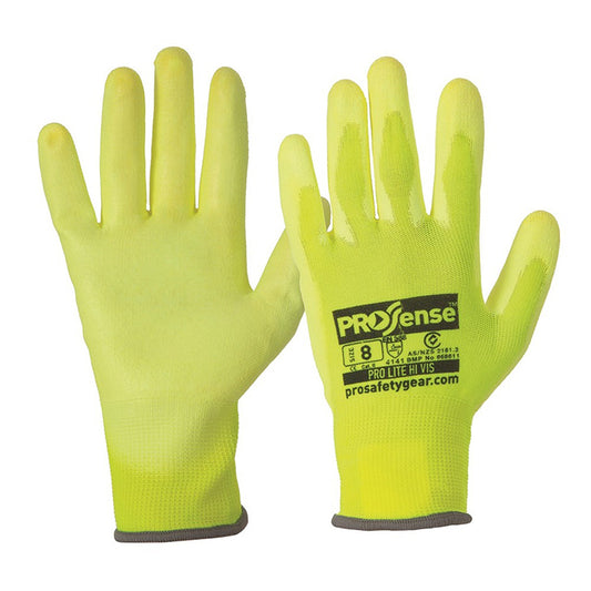 PRO CHOICE - PROSENSE PROLITE HI-VIS GLOVE - PUNY