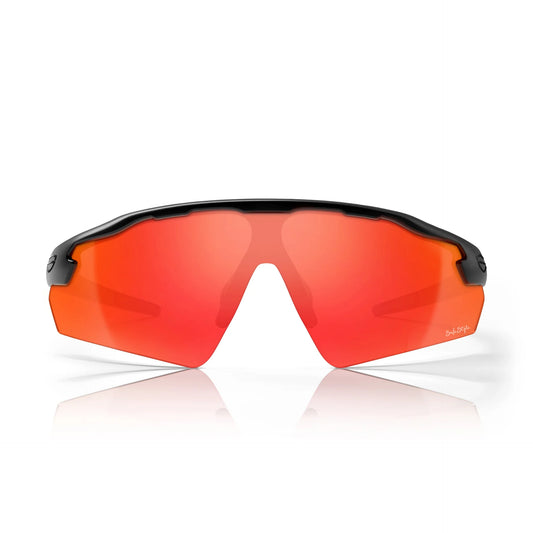 SafeStyle - Phantoms Matte Black Frame Reflectors Red Lens_PHMBRT100