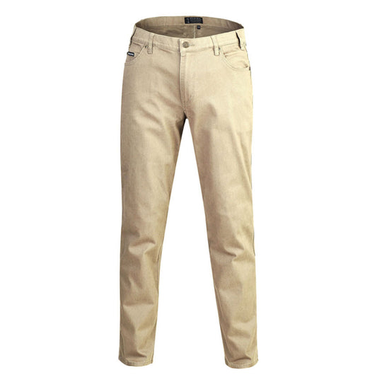 Ritemate - Pilbara Mens Cotton Stretch Jean Wheat - RMPC014